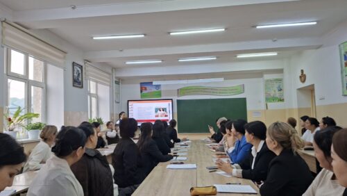 Ар бир предметтик мугалимдер менен биргеликте кеңешме уюштурулуп, бир нече маселелер талкууланды